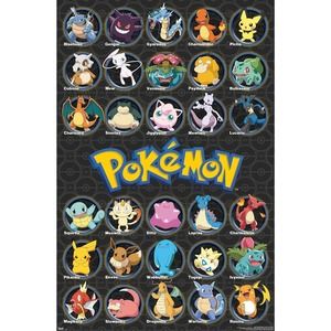 Pokémon - All Time Favorites Wall Poster